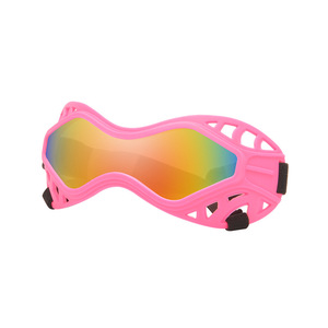 Gafas de Sol Deportivas para Perros con Protección UV, Marco Naranja, para Uso en Exteriores, Todas las Estaciones, Material Plástico de Color Sólido - Product Image 4
