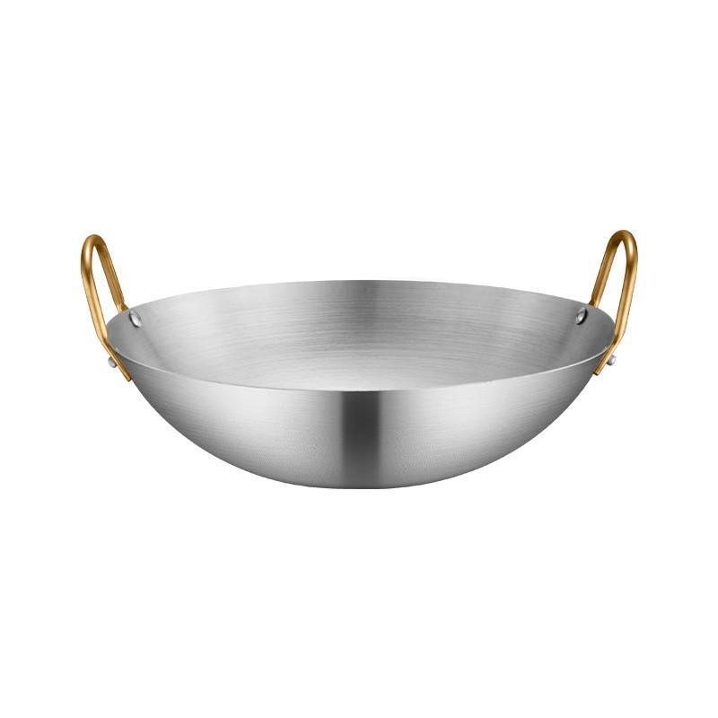 Modern Extra-Thick Stainless Steel Non-Stick Sustainable Dishwasher Safe Dry Pot Double Handles Commercial Small Hot Pot Gas · image 5