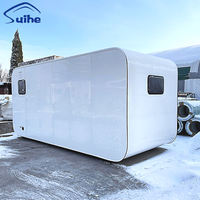 Extérieur Jardin Bureau Pod Luxe pomme Cabine Mobile Maison Bureau Pod Blanc pomme Cabine Conteneur de Couchage Maison pour Hôtel