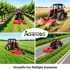 Cortadora Rotativa <span class=keywords><strong>de</strong></span> 3 Puntos Montada en <span class=keywords><strong>Tractor</strong></span>, Altura <span class=keywords><strong>de</strong></span> Corte Ajustable, Máquina Desmalezadora <span class=keywords><strong>para</strong></span> Huertos - Product Image 2