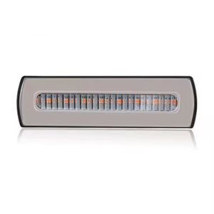 Luz de Posición Lateral LED para Camión, 6 LED, IP67, Impermeable, ABS, 12-24V, Doble Color con Intermitentes, Luz Trasera de Freno para Motocicleta - Product Image 1