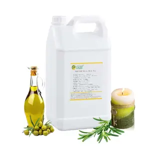 Bougie parfum huile d'olive bougie distributeur de parfum jaune clair fruits aromatiques huiles essentielles pour la fabrication de bougies
