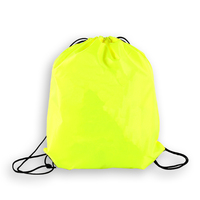 Sac à cordon en Polyester, sac avec Logo personnalisé de grande capacité, prix d'usine, pièces