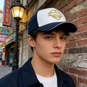 <span class=keywords><strong>Casquette</strong></span> de baseball sportive unisexe avec logo de bateau nautique brodé bleu marine et blanc, protection de la tête, logo personnalisé - Product Image 4