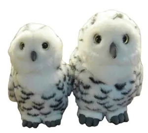 Peluche Hibou à Tête Pivotante à 360 Degrés Jouet en Peluche Hibou des Neiges <span class=keywords><strong>Hedwig</strong></span> - Product Image 1