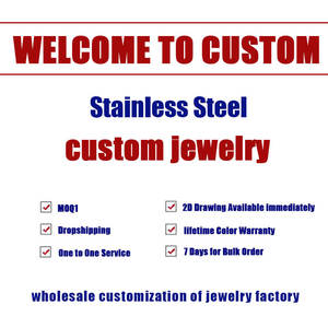 Joyería personalizada pareja 14K 18K chapado en oro personalizado nombre letra inicial collar de acero inoxidable para regalo de aniversario - Product Image 2