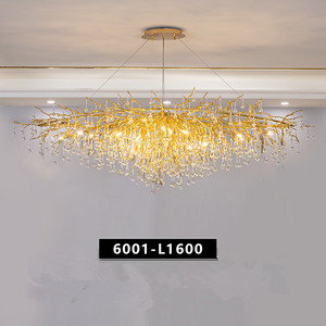 Candelabros de cristal clásicos, iluminación colgante para decoración del hogar, a la moda - Product Image 4