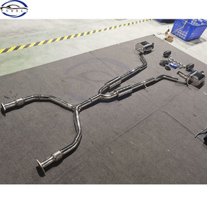 FUDKLi, высокопроизводительный выпуск для infiniti G25 G37 2,5 3,7 из нержавеющей стали catback с регулируемым клапаном, автозапчасти - Product Image 2