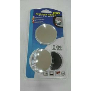 Miroir auxiliaire, miroir à double voie, miroir convexe rond 8278, rétroviseur latéral de voiture, lot de 2 pièces - Product Image 1