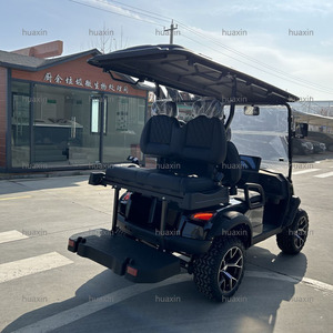 4 + 4 Đường Tắt bánh xe Quảng Châu Golf giỏ hàng săn bắn 2/4/6 chỗ ngồi Golf giỏ hàng 48/72V Golf giỏ hàng mái - Product Image 6