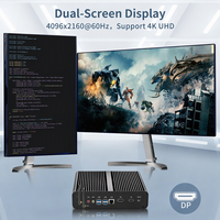 Partaker B7 Core I7 1165G7 I7 1255U Mini PC I7 10. Nesil Anakart 1 X HD 1 X DP Girişli Masaüstü Bilgisayar