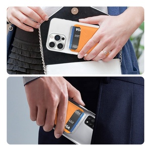 Cartera Magnética de Piel de Gran Venta con Función Rastreador GPS y Soporte “Encontrar <span class=keywords><strong>Mi</strong></span> Banco” para Tarjetas de Identificación, Compatible con MagSafe para iPhone - Product Image 5