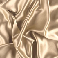 Tissu en soie de mûrier naturelle gris ivoire, 50 m 6a, textile 100 en soie Pure, teint à couleur unie pour mamans, 19 mamans