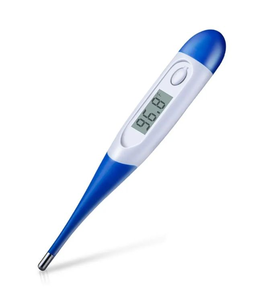 Thermomètre vétérinaire numérique avec sonde souple pour une mesure rapide de la température des animaux - Product Image 4