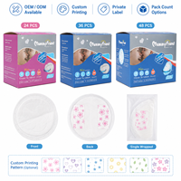 MummyFriend Almohadillas Absorbentes Desechables Tridimensionales Transpirables para Lactancia, de Tela No Tejida con Pulpa de Madera y SAP, para Maternidad