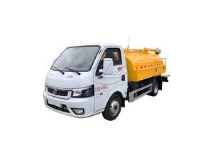 รถดูดสิ่งปฏิกูลแบบรวมระบบฉีดน้ำแรงดันสูง DFAC 3000L แบบ 2 เพลา 95 แรงม้า สำหรับสถานที่เข้าถึงจำกัด ใช้สำหรับกำจัดของเสียในห้องน้ำเคลื่อนที่  แบบกำหนดเองได้ - Product Image 1