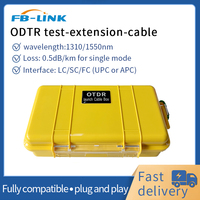 OTDR Fiber Optic test Extension Cable, 1310nm/1550nm, Fiber Loss 0.5dB, Single Mode LC/SC/FC, UPC/APC Custom Interface.