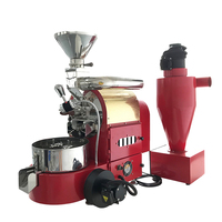 Penyangrai Kopi Listrik Fuji Royale Hotair Stainless Steel 110V Berkualitas Tinggi, Kapasitas 0.5kg, 1kg, 3kg, Cocok untuk Kafe dan Rumah