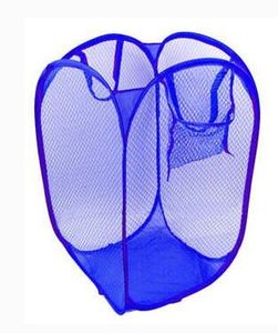 Offre Spéciale Maison Entretien Sac Respirant Paniers Vêtements Linge Bac Multi-Couleur Rangement <span class=keywords><strong>Pliable</strong></span> <span class=keywords><strong>Panier</strong></span> à Linge en Maille - Product Image 6
