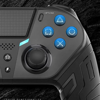 Manette Sans Fil Gaming avec Vibration Turbo pour PS4/PC/Steam Deck