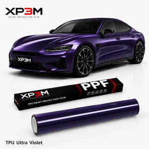 ฟิล์มกันรอยรถยนต์ XP3M Ultra Violet Gloss Metallic TPU สีเมทัลลิก  ความหนา 7.5 มิล  ซ่อมแซมตัวเองได้ ป้องกันรอยขีดข่วน ป้องกันการเหลือง - Product Image 1