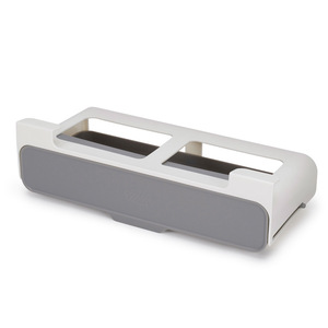 Soporte de almacenamiento extraíble montado en la pared de plástico americano cocina autoadhesivo giratorio colgante debajo del estante organizador de especias R - Product Image 2