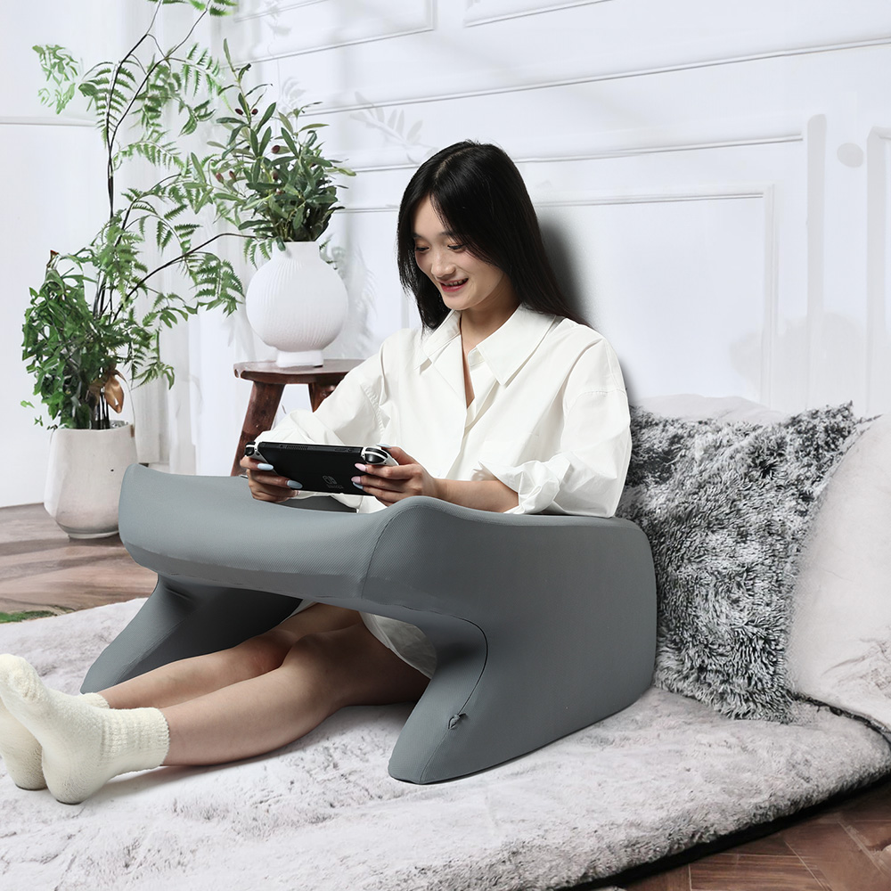 Sitting Up in Bed Pillow Wedge Memory Foam Support