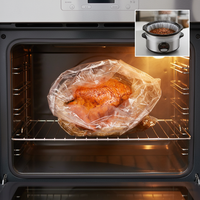 Sac micro-ondable thermoscellable, résistant à la chaleur, recyclable, imperméable, de qualité alimentaire, pour l'emballage de dinde rôtie, poulet, lait, aliments pour animaux de compagnie