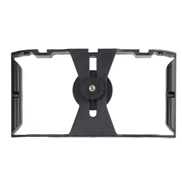 Universal Magnetic Smartphone Video Rig, Handheld Phone Cage Stabilizer with Cold Shoe Mounts for Vlogging and Photography