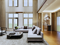 American Luxury Design Fournisseur de matériaux de construction à guichet unique Service de design d'intérieur 3D pour hôtels, villas Solution de design graphique