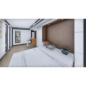 Venta caliente familia plana Envío prefabricado villa de lujo portátil moderno modular casa de contenedores expandible - Product Image 5