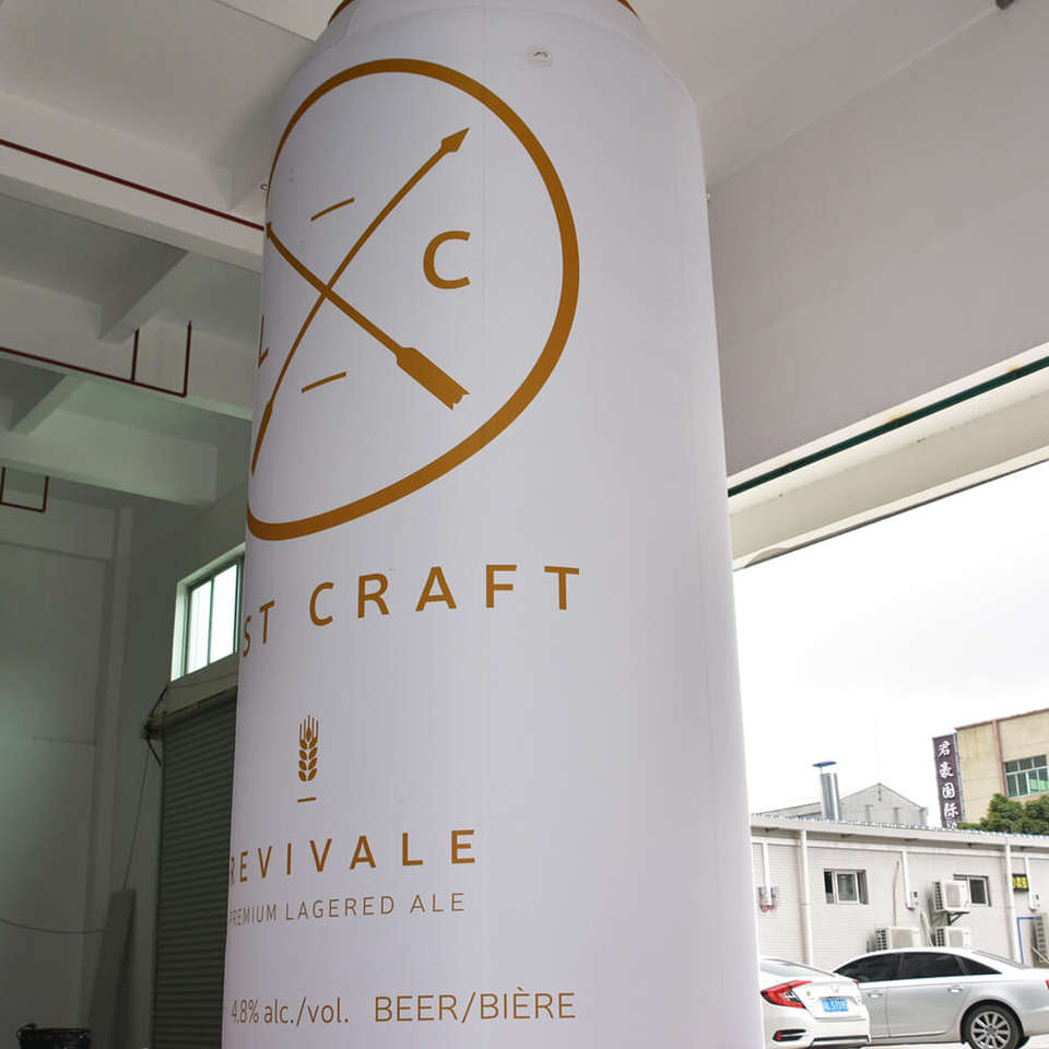 Lost Inflatable Giant LOST CRAFT Beer Can Inflatable Model Commercial Activity Display ...