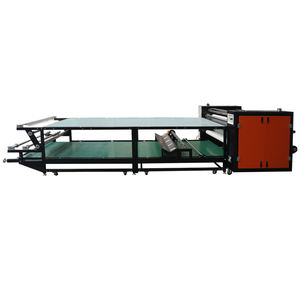 Máquina de transferencia por sublimación de rollo a rollo, fabricante, con manta y cinta transportadora autocorrectora para impresión de tela - Product Image 3