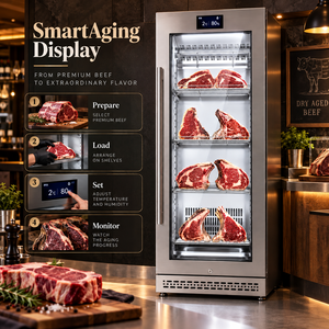 Armoire de maturation intelligente commerciale 375L pour viande 1-22 ° Contrôle de l'humidité pour steakhouse, boucherie, hôtel - Product Image 5