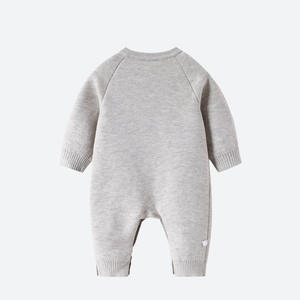 Monos de Algodón para Bebés Recién Nacidos, Ropa Unisex Tipo Suéter, Diseño OEM con Estampado de Perro, Suave y Transpirable para Toda Temporada - Product Image 3