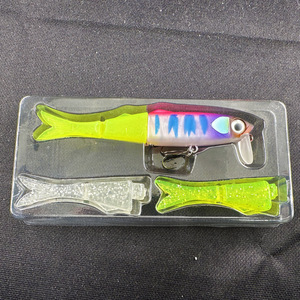 6 Farben Pesca Artificial <span class=keywords><strong>Hard</strong></span> Baits 65mm 5g ABS TPR Material Künstlicher Hart köder Floating <span class=keywords><strong>Minnow</strong></span> Bait Soft Tail <span class=keywords><strong>Minnow</strong></span> <span class=keywords><strong>Lure</strong></span> - Product Image 4