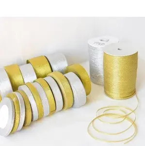 Fabricage Directe Verkoop Goud/Zilver Metallic Lint