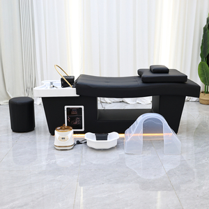Lit <span class=keywords><strong>de</strong></span> <span class=keywords><strong>massage</strong></span> thaïlandais multifonctionnel avec cascade pour SPA capillaire et lavage <span class=keywords><strong>de</strong></span> cheveux en salon <span class=keywords><strong>de</strong></span> beauté - Product Image 1