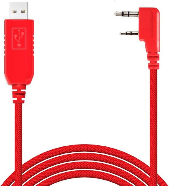 Original FT232RL USB Programming Cable for Ham Radios, Compatible with Kenwood, Baofeng, Wouxun, TYT and Other Radios