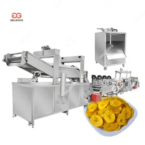 Small Automatic Banana Chips Maker Machinery Plant Business Plan Making Machine For Plantain Chips