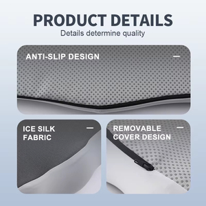Coussin orthopédique antidérapant en mousse à mémoire de forme, ergonomique pour le soin des plaies, les hémorroïdes et le soulagement de la douleur. Soulagement de la pression, prévention des glissades. - Product Image 5