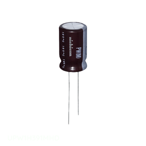 ตัวเก็บประจุแบบเรเดียล390 uF ฝา UPW1H391MHD uF 20% 50V ของแท้ - Product Image 1