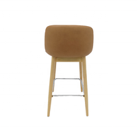 Série de pieds de meubles RZS, faible quantité minimale de commande, fer, métal, impression par transfert thermique, couleur bois naturel, design moderne, chaise de bar
