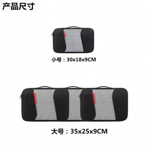 Free Sample Customization multicolor durable lightweight 4 sets <b>compression</b> travel packing cubes <b>bag</b> - Product Image 2