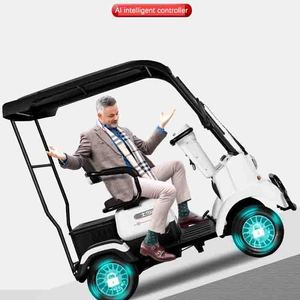 Commercio all'ingrosso 60V/650W Mini Scooter elettrico auto <span class=keywords><strong>2</strong></span> posti elettrico Golf Cart con il prezzo basso - Product Image 2