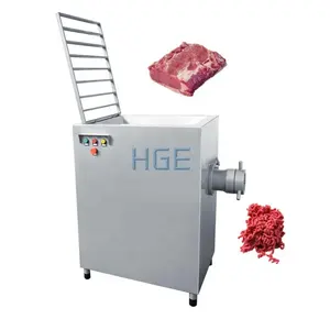 Industrial meat mincer enterprise frozen meat grinder mixer machine meat bone mincer for sale