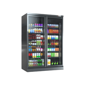 슈퍼마켓 상업용 양도어 음료 쿨러 쇼케이스 공기 냉각 모드가있는 뜨거운 판매 수직 디스플레이 냉장고 - Product Image 1