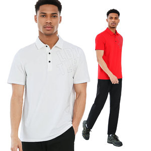 เสื้อโปโลทรงหลวมสำหรับผู้ชายเสื้อโปโลทนทานต่อการซีดจางแบบกำหนดเองได้ - Product Image 2
