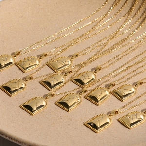 Collier <span class=keywords><strong>personnalisé</strong></span> <span class=keywords><strong>Horoscope</strong></span> 12 signes du zodiaque en forme de cloche, plaqué or, acier inoxydable, zircone cubique, bijoux de mode - Product Image 5