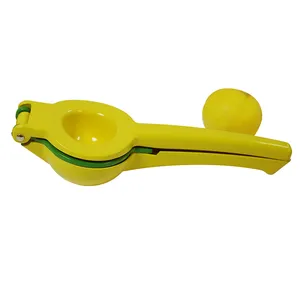 Top Sellers Aluminium Alloy Metal 2 In 1 Manual Press Citrus Fruit Juicer Lemon Lime Squeezer